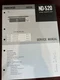 NIKKO ND-520 ND520 Repair Service Manual FROM THE USA **ORIGINAL**