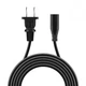 AC Power Cord Cable For JVC DR-MV150B VHS VCR DVD PLAYER COMBO 2-Prong Wire