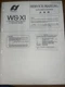 SANSUI WS-X1 6 TRK Recording Mixer Service Manual Supplement Photocopy