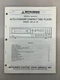 Mitsubishi DP-411R Original Service Manual Free Shipping