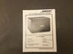BOSE 101 / 121 Music Monitor System Service Manual Original