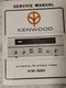 KENWOOD KW-550 Tuner Service Manual Original with Schematic