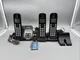Panasonic KX-TG3833 (M) 3-Handset Black Cordless Phone System w/Answering System