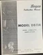 BOGEN DB114 Amplifier Owners Service Manual Photocopy