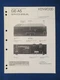 Kenwood GE-A5 Equalizer EQ Service Manual Factory Original The Real Thing