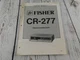 FISHER CR-277 Stereo Cassette Deck SERVICE MANUAL w/wiring diagram