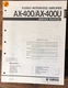 Yamaha AX-400 AX-400U Amplifier  Service Manual *Original*