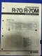 YAMAHA R-70 R-70M R70 R70M Service Manual **ORIGINAL**