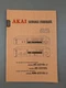 Akai Model AT-S210/J, AT-S210L, AM-U210/J Service Manual D-764