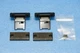 TECHNICS SL-1600MK2 SL-1800MK2 Dust Cover Hinge Set Used Japan F/S