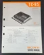 Sony TC-95 Cassette Tape Player Factory Service Manual