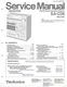 TECHNICS SA-C06 Stereo Cassette Receiver  FACTORY SERVICE MANUAL ENGLISH