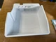 GE Refrigerator Ice Bucket Bin WR30X29585 from fridge GWE22JYMBFFS, NEW OPEN BOX