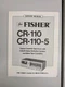 Fisher Cr-110/ Cr-110-5- Stereo Cassette Tape Deck Service Manual D-5915