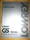 Genuine LOWREY Organ Owner's Manual GS Series Models GS and GS-2