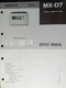 NIKKO MX-D7 Cassette Deck Service Manual Original