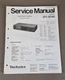 Technics Equalizer SH-8046 Service Manual D-4622