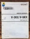 Teac V-3RX V-5RX Cassette  Service Manual *Original*