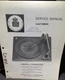 BSR AA47 Turntable Service Manual Original