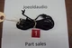 Fisher CA-225A Amplifier Line Cord w/ Strain Relief. Tested. Parting Out CA-225A
