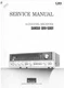 Service manual for Sansui QRX-5001