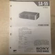 Sony Service Manual for the SA-55 Speaker System ~ Repair
