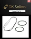Replacement Belts for Pioneer CT-W770 Dual Cassette Player
