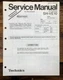 Technics SH-VE10 AV Processor Supp. Service Manual *Original*