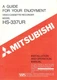 Vintage Original Mitsubishi HS-337UR VHS VCR Owners Manual Printed In Japan