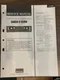 SANSUI D-65BW D65BW Service Manual **ORIGINAL**