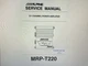 Alpine Mrp-t220  Service Manual  Digital
