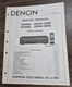 Denon DCM-420/320 CD Player Service Manual - OEM
