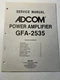 ADCOM GFA-2535 Power Amplifier Amp Service Manual Original OEM Vintage