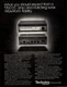 vtg 1970s TECHNICS AMP & TUNER MAGAZINE PRINT AD Stereo SU ST 8080 Series Pinup