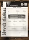 Kenwood GE-700 Equalizer Service Manual *Original*