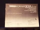 Instruction Owners Manual for a Yamaha KX-W302U Double Cassette Deck Mint Condtn