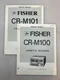 Fisher CR-M100 M101 Original Service Manual Free Shipping