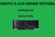 Stereo Amplifier ONKYO A-G10 GRAND INTEGRA Repair KIT - all capacitors