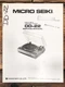 Micro Seiki DD-22 Record Player / Turntable Service Manual *Original*