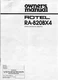 Operating Instructions for Rotel RA-820 BX4