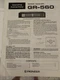 Pioneer GR-560 operating Instructions