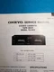 Onkyo TA-W55 Cassette Tape Deck Service Manual/Schematic