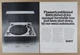 1976 Sony PS-3300 Turntable vintage print Ad