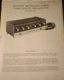HEATHKIT SP-2 SP-2A SP-1 SP-1A Service Manual Update Preamplifier Photocopy