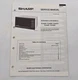 OEM Sharp Service Manual for Microwave Oven R-4A43/R-4A53/R-4A73/R-4A83/R-4A93