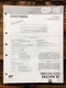 Sony CDP-110 CD Player Prelim. Service Manual *Original*