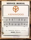 Kenwood TK-400 Amplifier  Service Manual *Original*