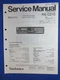 TECHNICS RS-D210 CASSETTE SERVICE MANUAL ORIGINAL FACTORY ISSUE