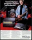 1978 Ronnie Scott photo with saxophone Technics ST8080 stereo vintage print ad