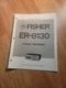 Fisher ER 8130 Service Manual 8-Track Recorder 